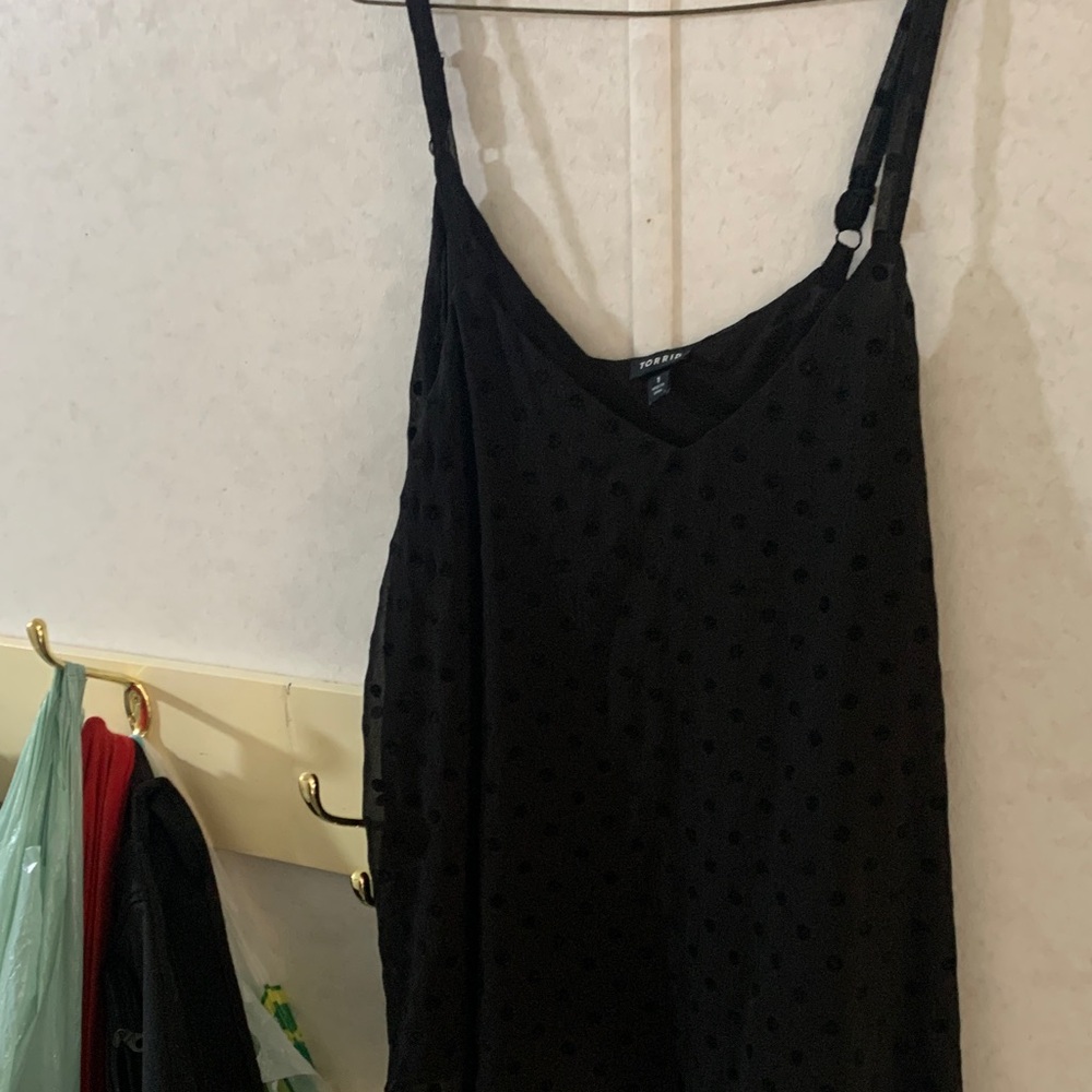 Torrid Black Textured Camisole